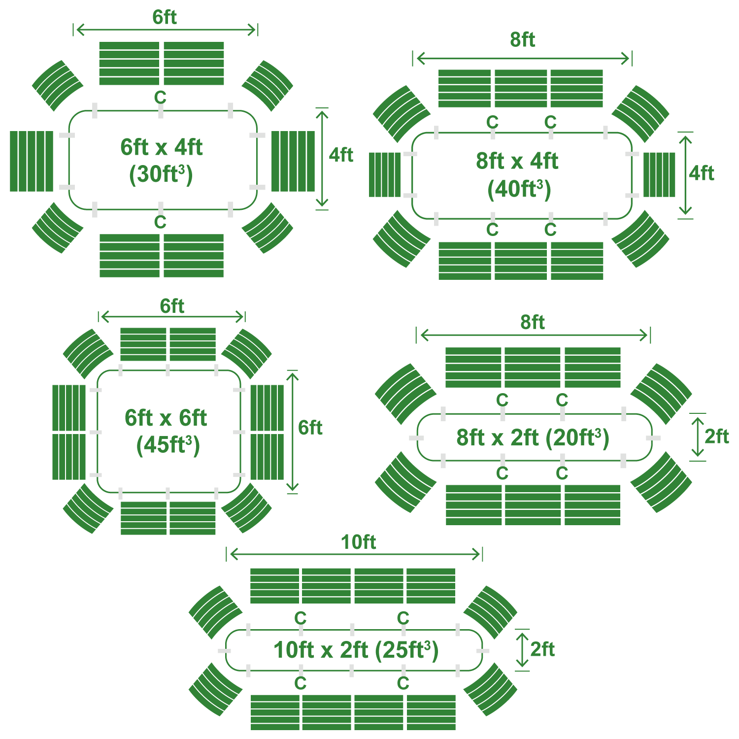 Large Modular Metal Raised Garden Bed Kit - 15” Tall - Image 12