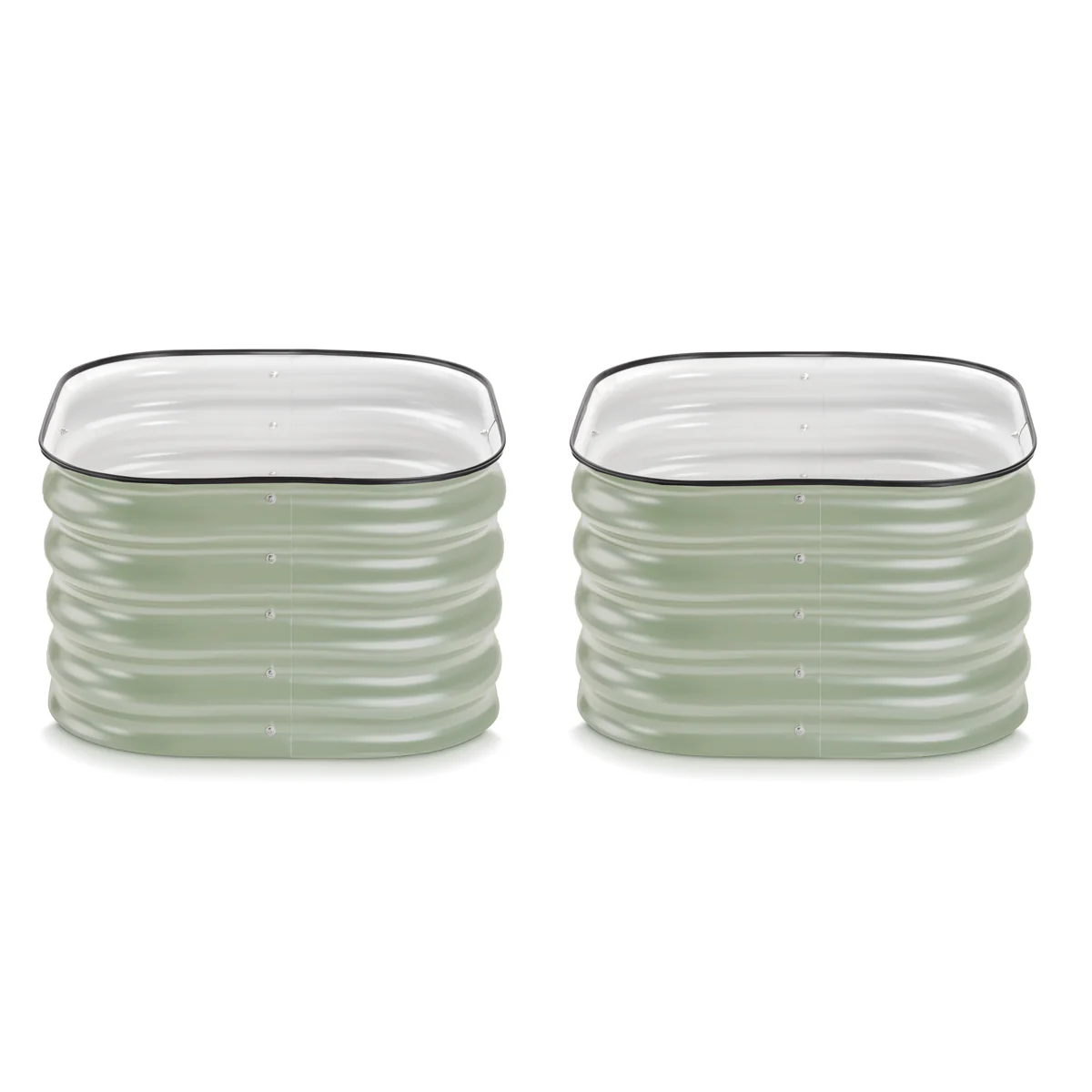 2' x 2' Metal Raised Garden Bed (2-Pack) - Image 10