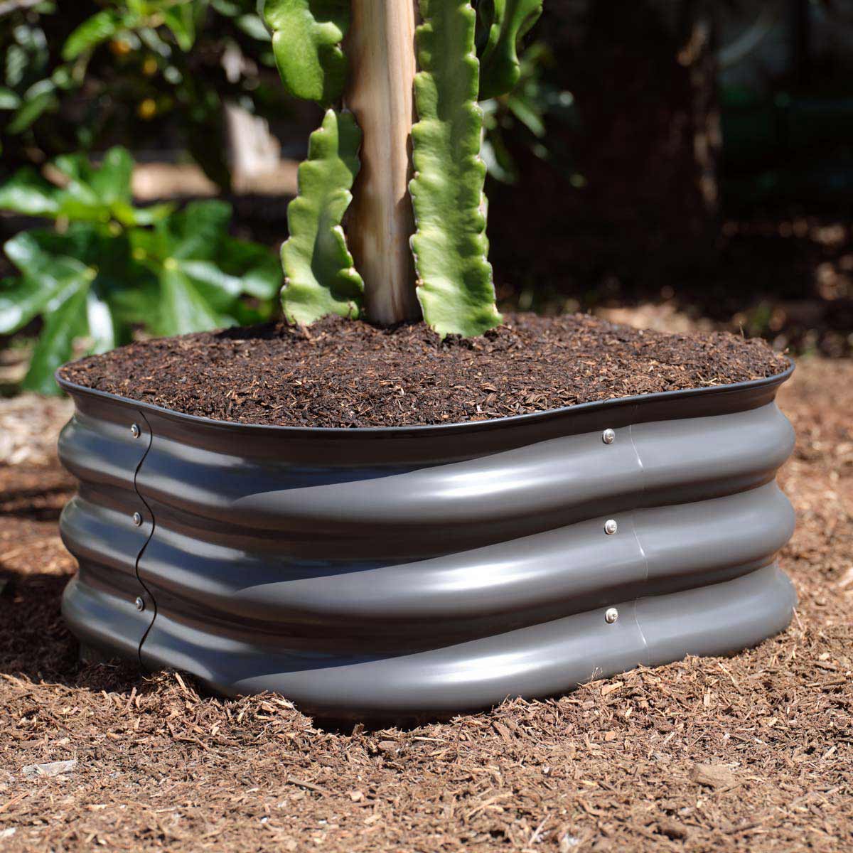 2' x 2' Metal Raised Garden Bed (2-Pack) - Image 4