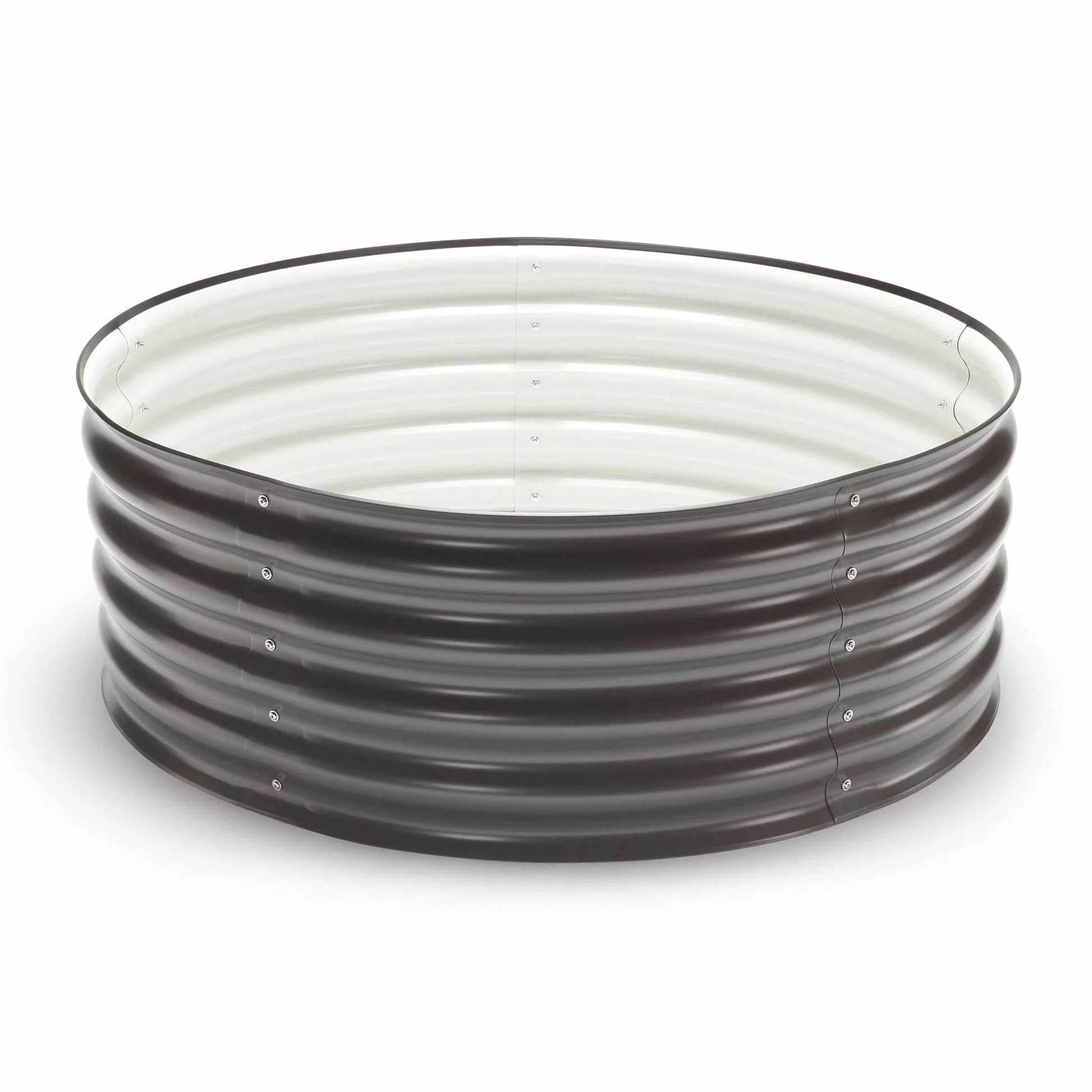 Round Metal Raised Garden Bed Kit - 15” Tall - Image 4