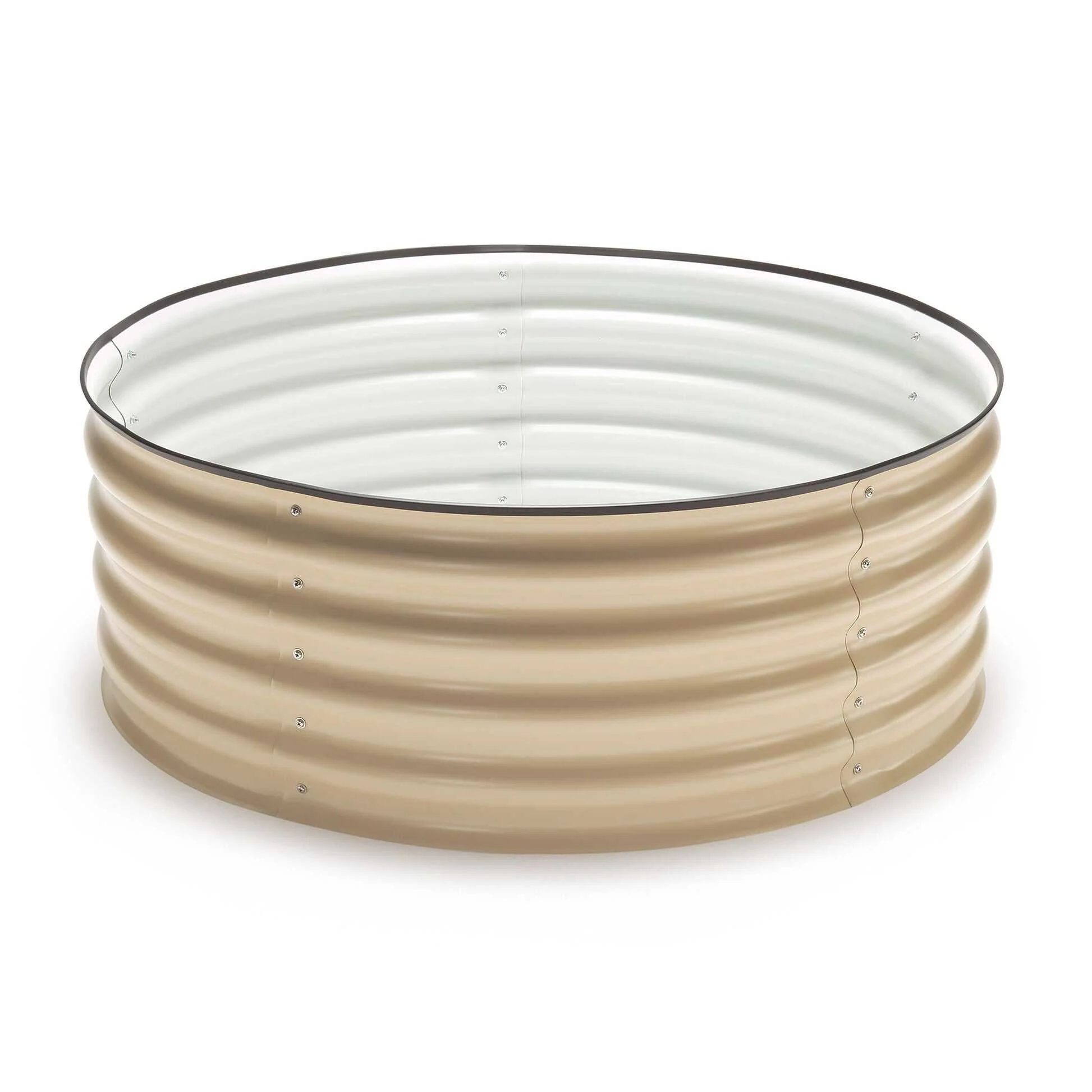 Round Metal Raised Garden Bed Kit - 15” Tall - Image 5