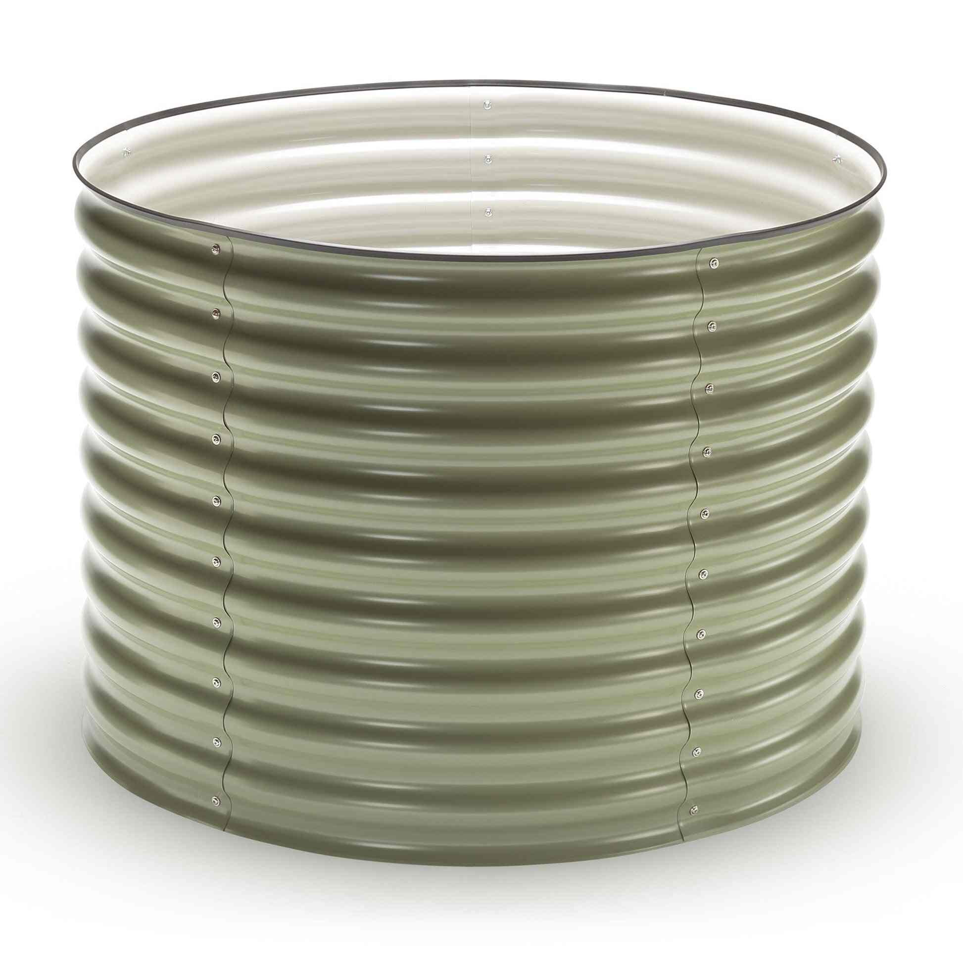 Round Metal Raised Garden Bed Kit - 29” Extra Tall - Image 4